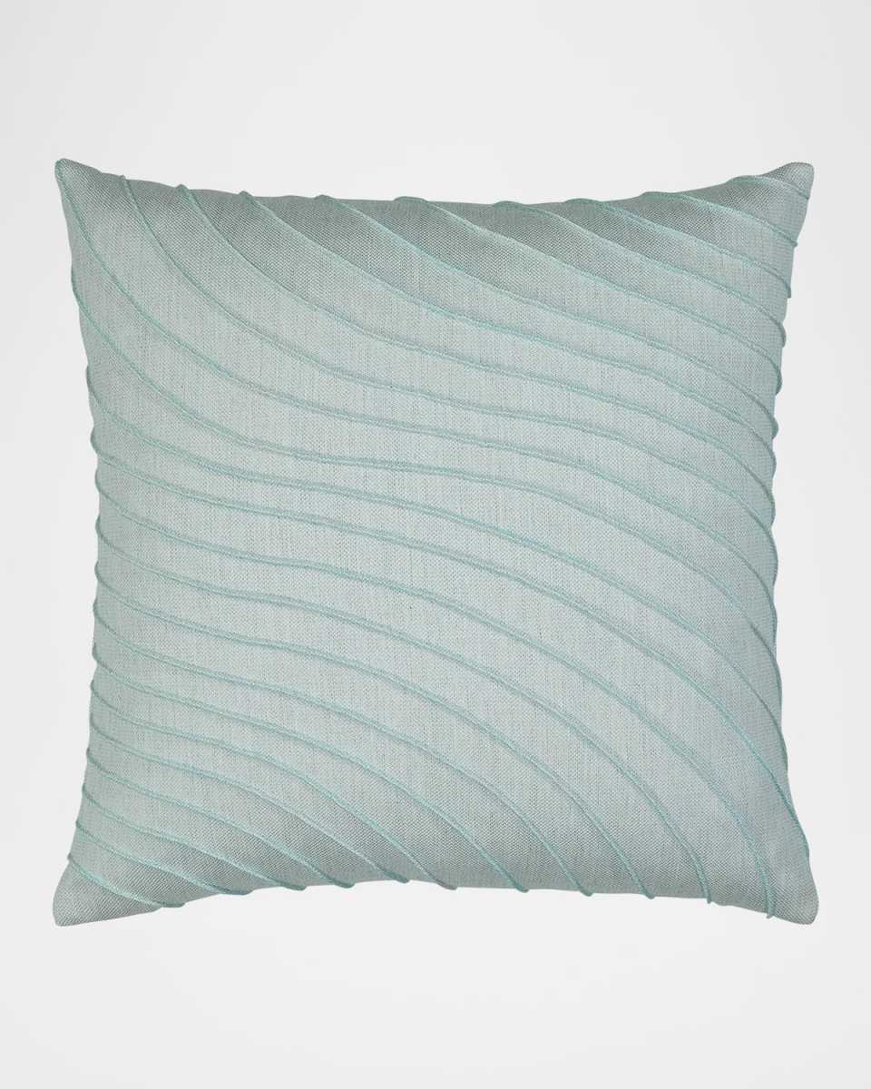 Tidal Indoor/Outdoor Pillow, 20" Square